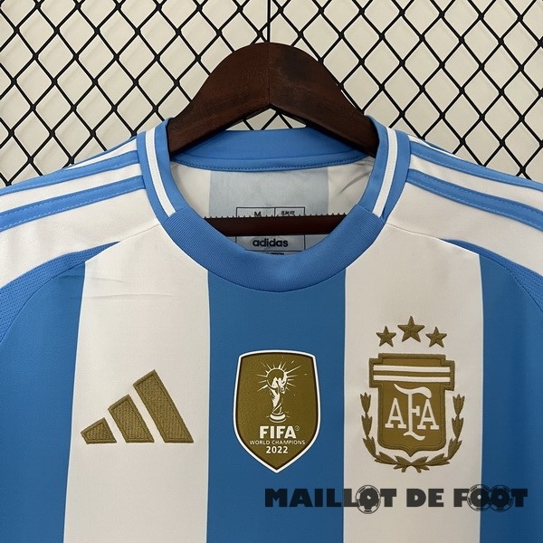 Foot Maillot Pas Cher Thailande Domicile Maillot Argentine 2024 Bleu Blanc