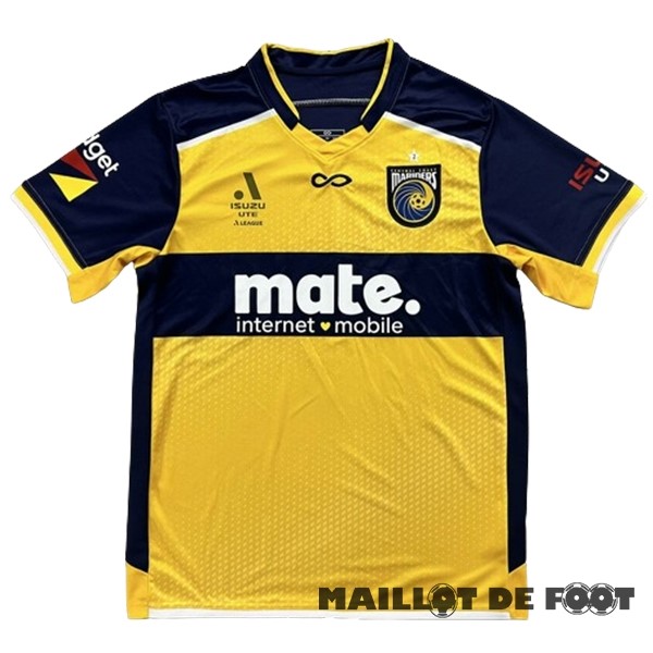 Foot Maillot Pas Cher Thailande Domicile Maillot Central Coast Mariners 2023 2024 Jaune