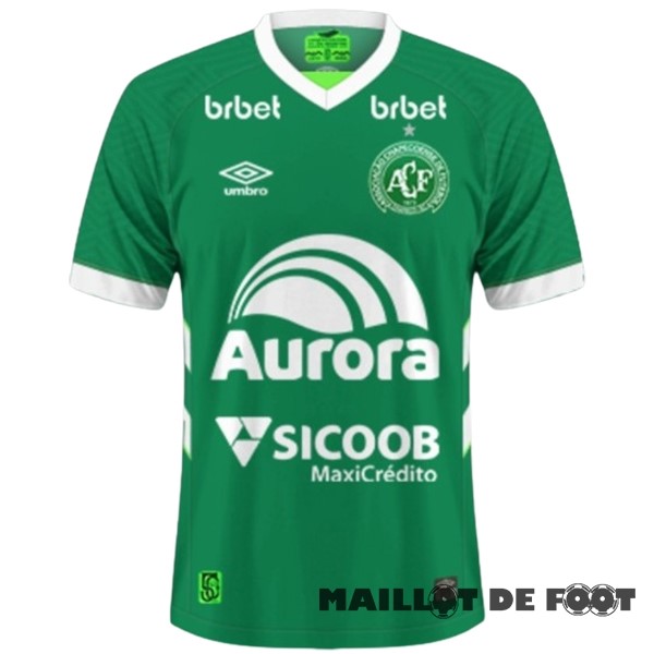 Foot Maillot Pas Cher Thailande Domicile Maillot Chapecoense 2023 2024 Vert