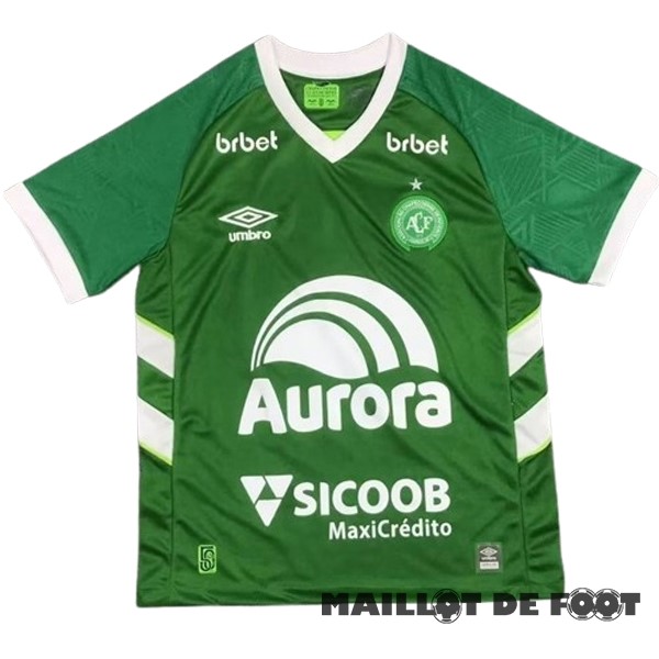 Foot Maillot Pas Cher Thailande Domicile Maillot Chapecoense 2023 2024 Vert