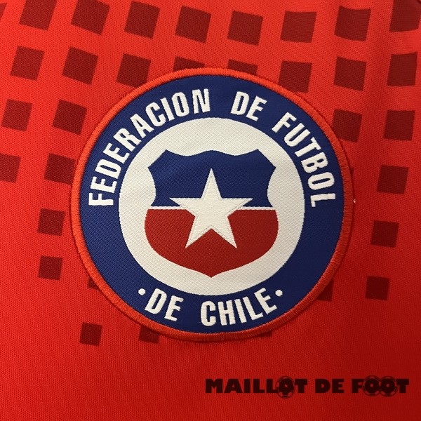 Foot Maillot Pas Cher Thailande Domicile Maillot Chili 2024 Rouge