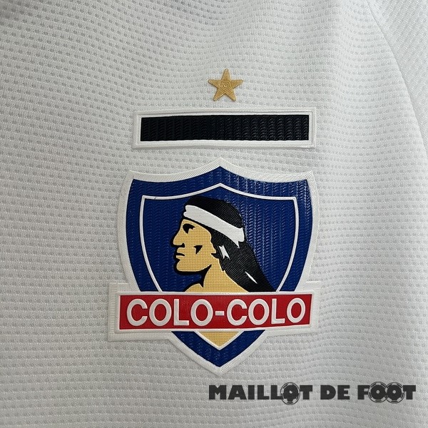 Foot Maillot Pas Cher Thailande Domicile Maillot Colo Colo 2024 2025 Blanc