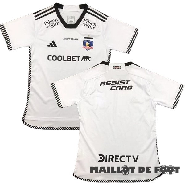 Foot Maillot Pas Cher Thailande Domicile Maillot Colo Colo 2024 2025 I Blanc