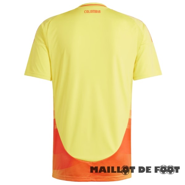 Foot Maillot Pas Cher Thailande Domicile Maillot Columbia 2024 Jaune