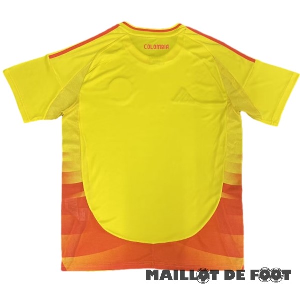 Foot Maillot Pas Cher Thailande Domicile Maillot Columbia 2024 Jaune