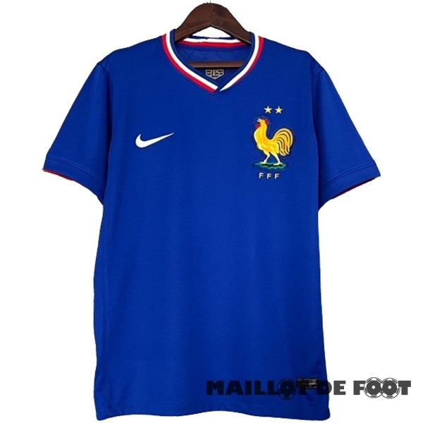 Foot Maillot Pas Cher Thailande Domicile Maillot France 2024 Bleu