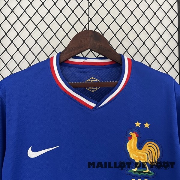 Foot Maillot Pas Cher Thailande Domicile Maillot France 2024 Bleu