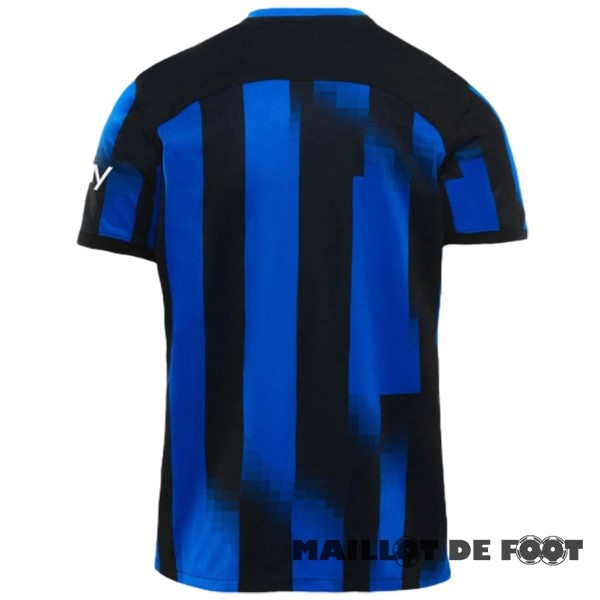 Foot Maillot Pas Cher Thailande Domicile Maillot Inter Milán 2023 2024 Bleu Blanc