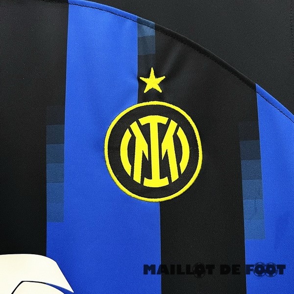 Foot Maillot Pas Cher Thailande Domicile Maillot Inter Milán 2023 2024 Bleu Blanc