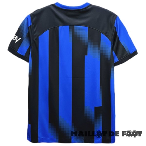 Foot Maillot Pas Cher Thailande Domicile Maillot Inter Milán 2023 2024 Bleu Blanc