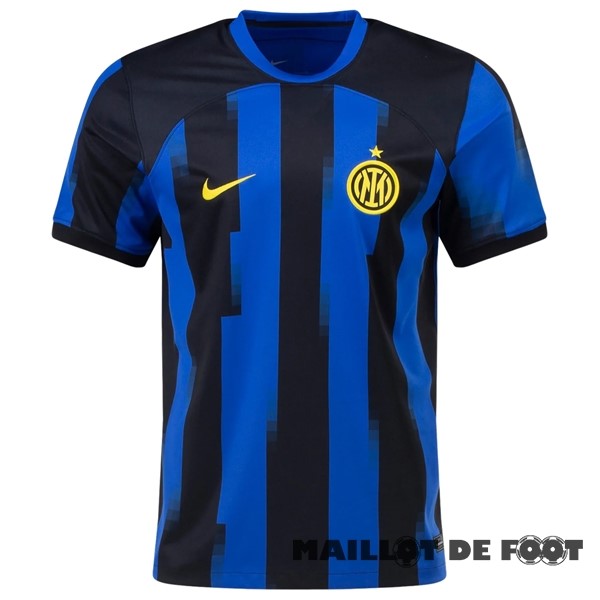 Foot Maillot Pas Cher Thailande Domicile Maillot Inter Milán 2023 2024 I Bleu