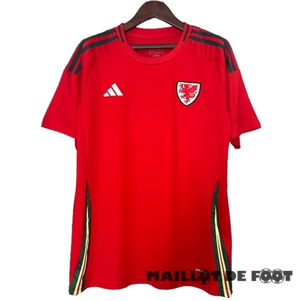Foot Maillot Pas Cher Thailande Domicile Maillot Pays de Galles 2024 Rouge