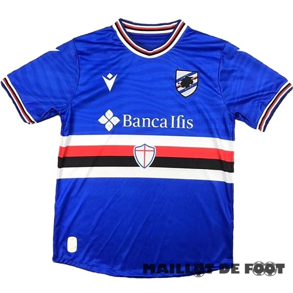 Foot Maillot Pas Cher Thailande Domicile Maillot Sampdoria 2023 2024 Bleu