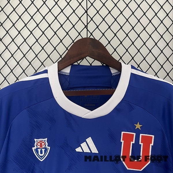 Foot Maillot Pas Cher Thailande Domicile Maillot Universidad De Chili 2024 2025 Bleu