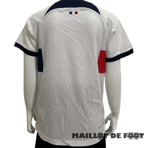 Foot Maillot Pas Cher Thailande Exterieur Joueurs Maillot Enfant Paris Saint Germain 2023 2024 Blanc