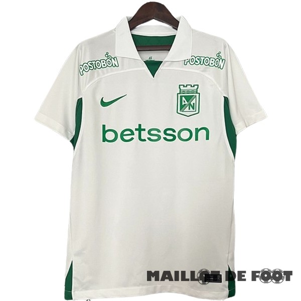 Foot Maillot Pas Cher Thailande Exterieur Maillot Atlético Nacional 2024 2025 Blanc