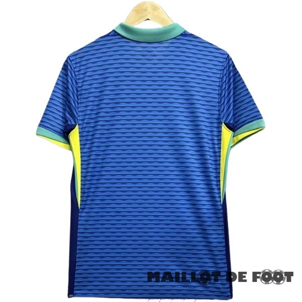 Foot Maillot Pas Cher Thailande Exterieur Maillot Brésil 2024 Bleu