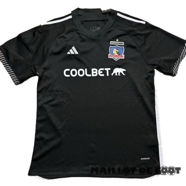 Foot Maillot Pas Cher Thailande Exterieur Maillot Colo Colo 2024 2025 Noir