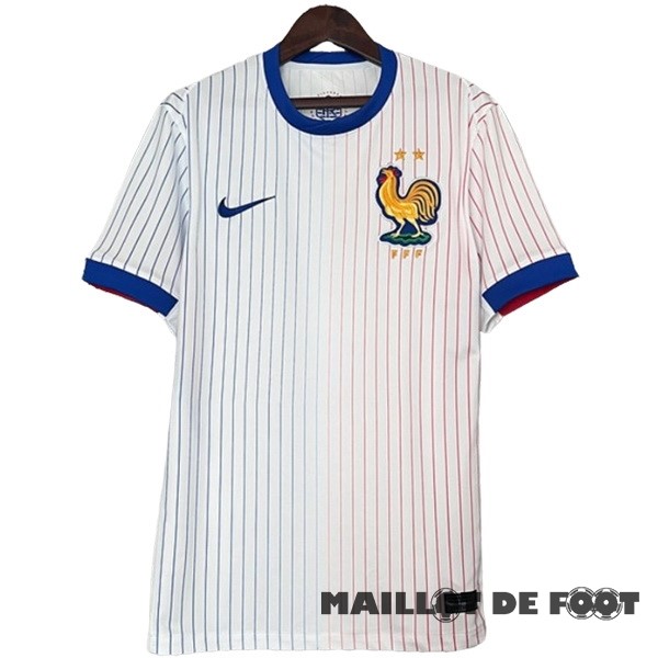 Foot Maillot Pas Cher Thailande Exterieur Maillot France 2024 Blanc