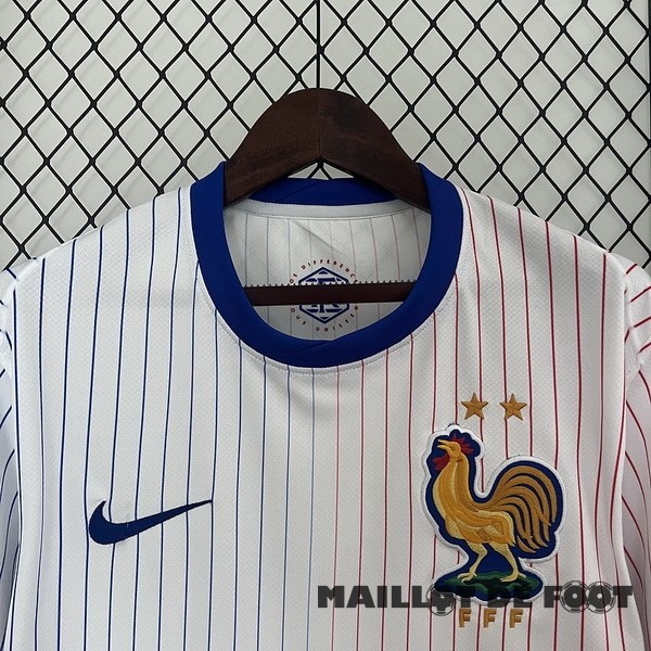Foot Maillot Pas Cher Thailande Exterieur Maillot France 2024 Blanc