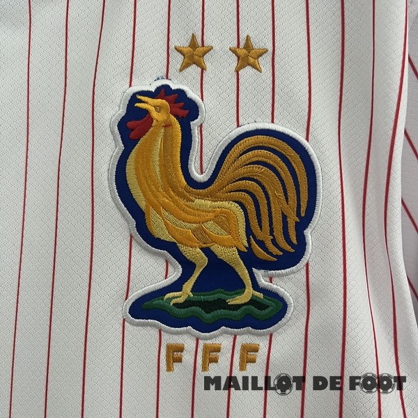 Foot Maillot Pas Cher Thailande Exterieur Maillot France 2024 Blanc