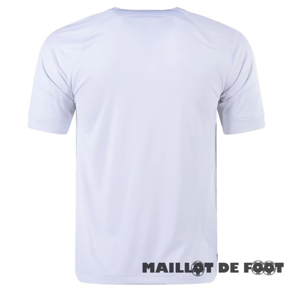 Foot Maillot Pas Cher Thailande Exterieur Maillot Inter Milán 2023 2024 Blanc Bleu