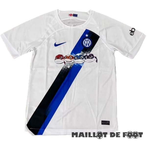 Foot Maillot Pas Cher Thailande Exterieur Maillot Inter Milán 2023 2024 I Blanc