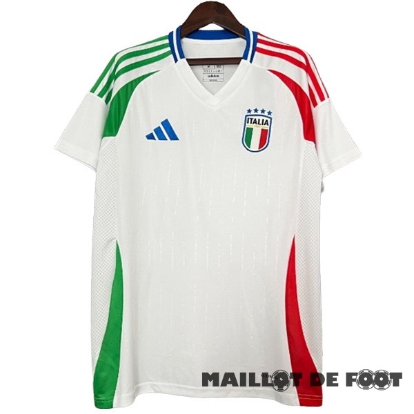 Foot Maillot Pas Cher Thailande Exterieur Maillot Italie 2024 Blanc