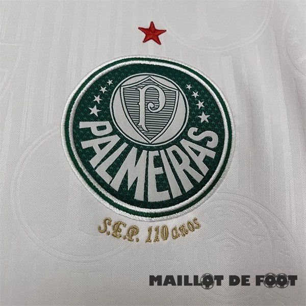 Foot Maillot Pas Cher Thailande Exterieur Maillot Palmeiras 2024 2025 Blanc
