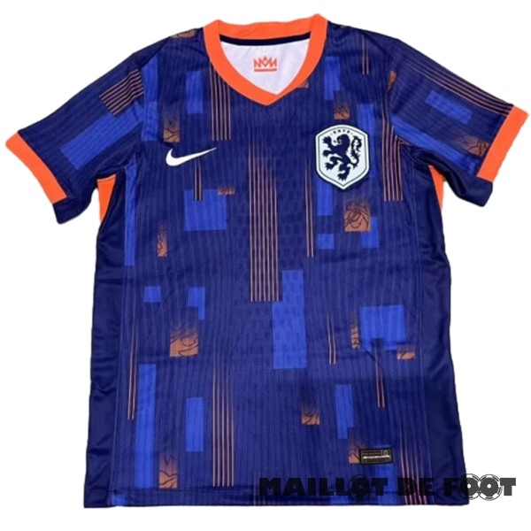 Foot Maillot Pas Cher Thailande Exterieur Maillot Pays Bas 2024 Bleu
