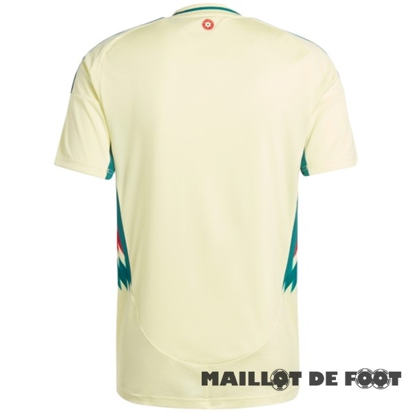Foot Maillot Pas Cher Thailande Exterieur Maillot Pays de Galles 2024 Jaune