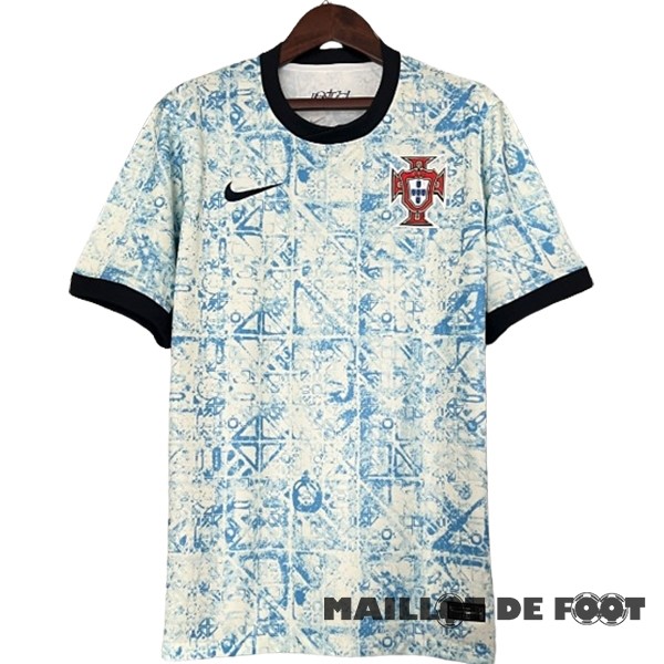 Foot Maillot Pas Cher Thailande Exterieur Maillot Portugal 2024 Bleu