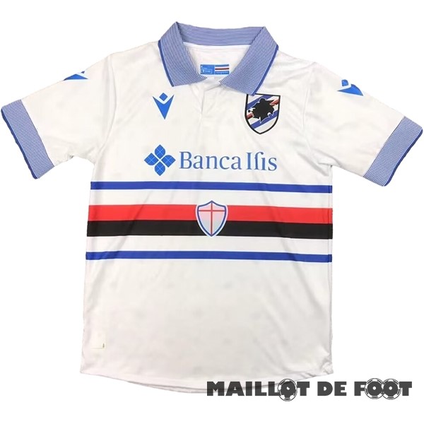 Foot Maillot Pas Cher Thailande Exterieur Maillot Sampdoria 2023 2024 Blanc