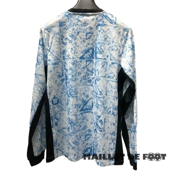 Foot Maillot Pas Cher Thailande Exterieur Manches Longues Portugal 2024 Bleu