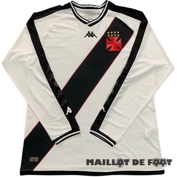 Foot Maillot Pas Cher Thailande Exterieur Manches Longues Vasco da Gama 2024 2025 Blanc