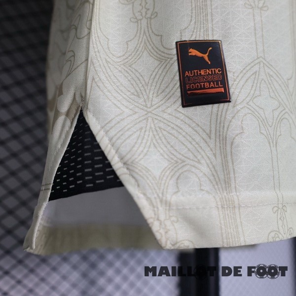 Foot Maillot Pas Cher Thailande Fourth Joueurs Maillot AC Milan 2023 2024 Jaune