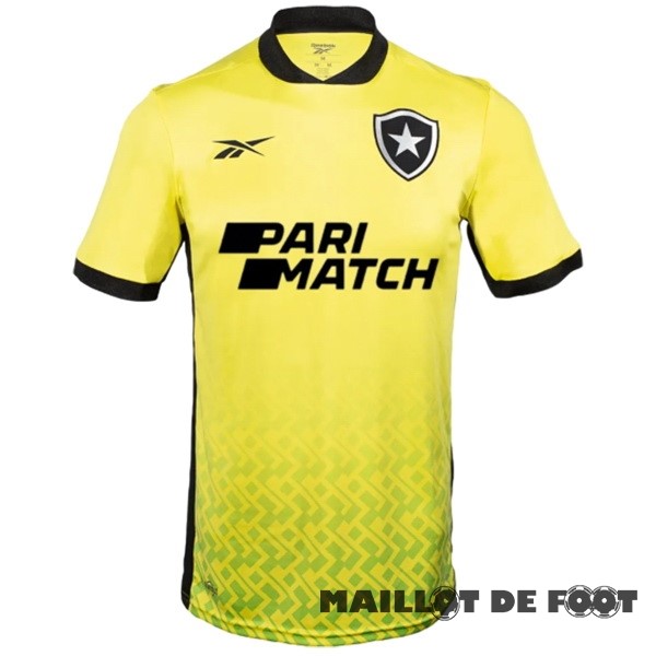 Foot Maillot Pas Cher Thailande Gardien Maillot Botafogo 2023 2024 II Jaune