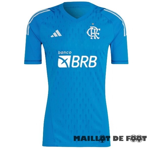 Foot Maillot Pas Cher Thailande Gardien Maillot Flamengo 2023 2024 Bleu