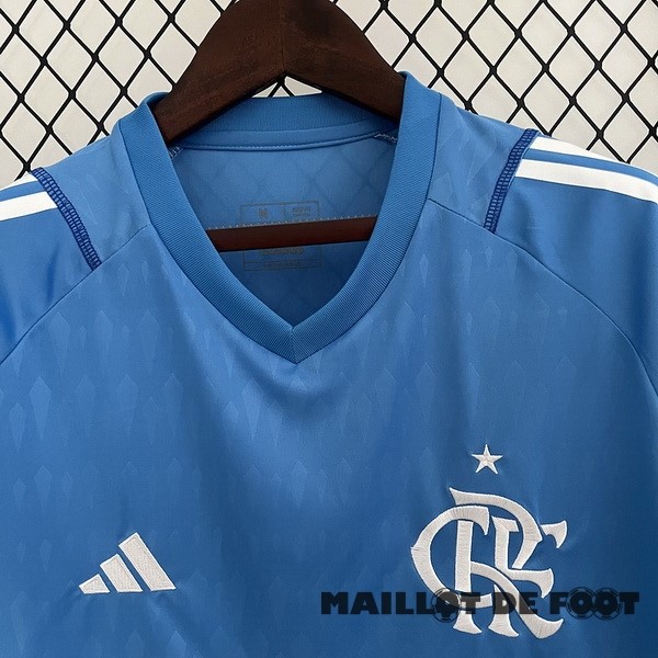 Foot Maillot Pas Cher Thailande Gardien Maillot Flamengo 2023 2024 Bleu