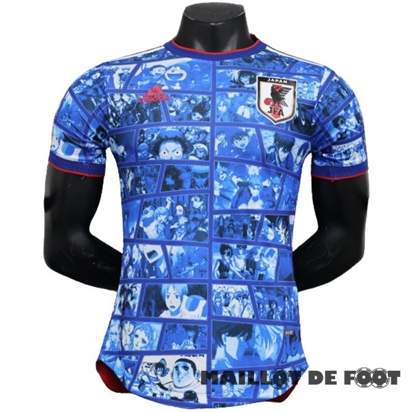 Foot Maillot Pas Cher Thailande Joueurs Spécial Maillot Japon 2024 Bleu