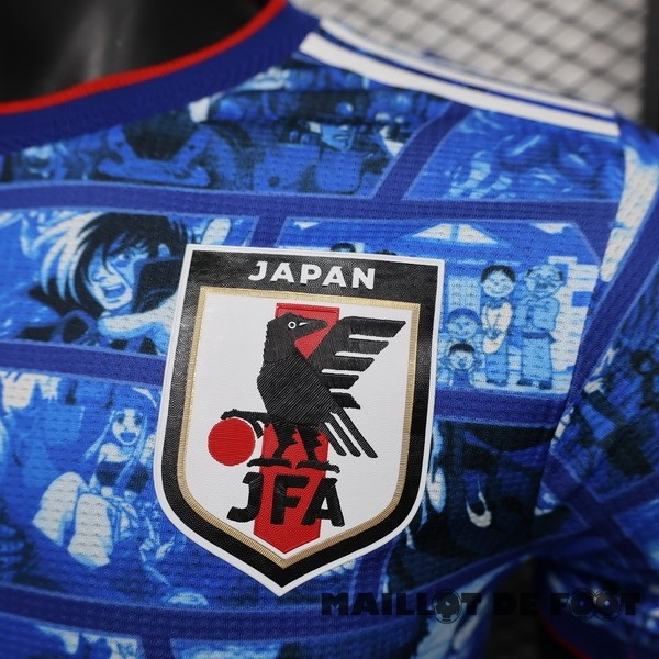 Foot Maillot Pas Cher Thailande Joueurs Spécial Maillot Japon 2024 Bleu