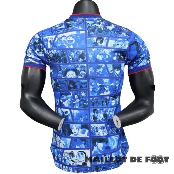 Foot Maillot Pas Cher Thailande Joueurs Spécial Maillot Japon 2024 Bleu