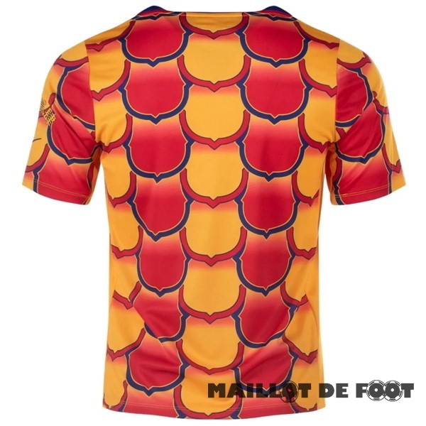 Foot Maillot Pas Cher Thailande Pré-match Maillot Barcelona 2024 2025 Orange