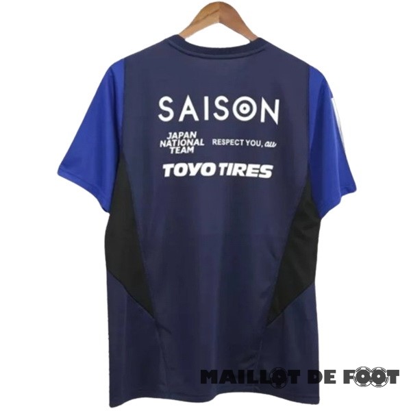 Foot Maillot Pas Cher Thailande Pré-match Maillot Japon 2024 Bleu Marine