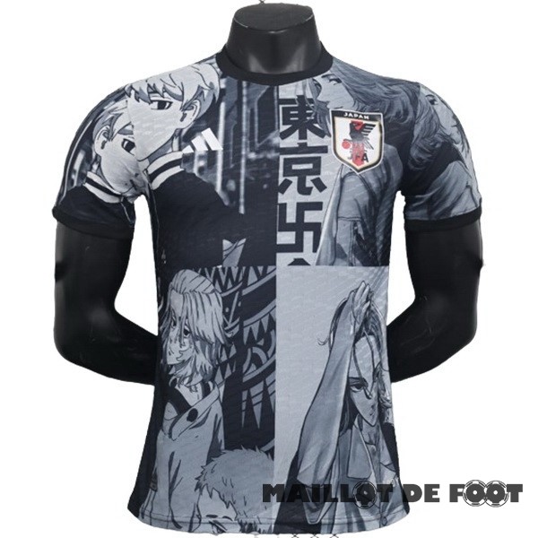 Foot Maillot Pas Cher Thailande Spécial Joueurs Maillot Japon 2024 Noir Gris