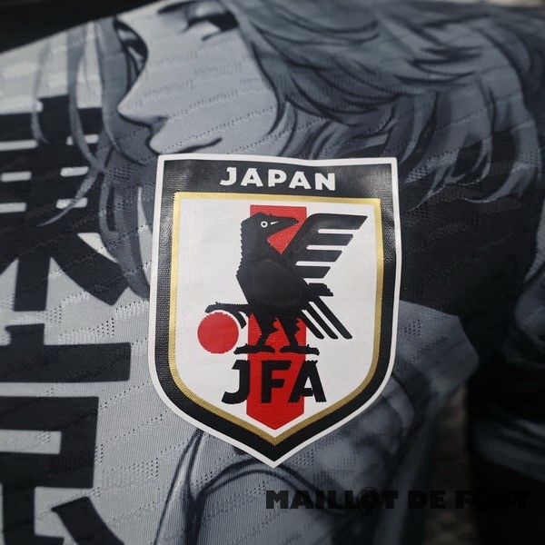 Foot Maillot Pas Cher Thailande Spécial Joueurs Maillot Japon 2024 Noir Gris