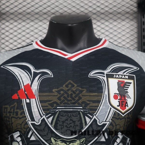 Foot Maillot Pas Cher Thailande Spécial Joueurs Maillot Japon 2024 Noir I Gris