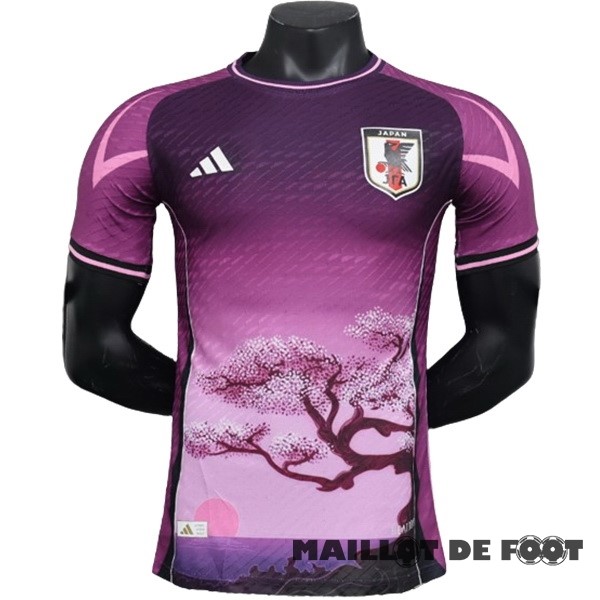 Foot Maillot Pas Cher Thailande Spécial Joueurs Maillot Japon 2024 Purpura Rose