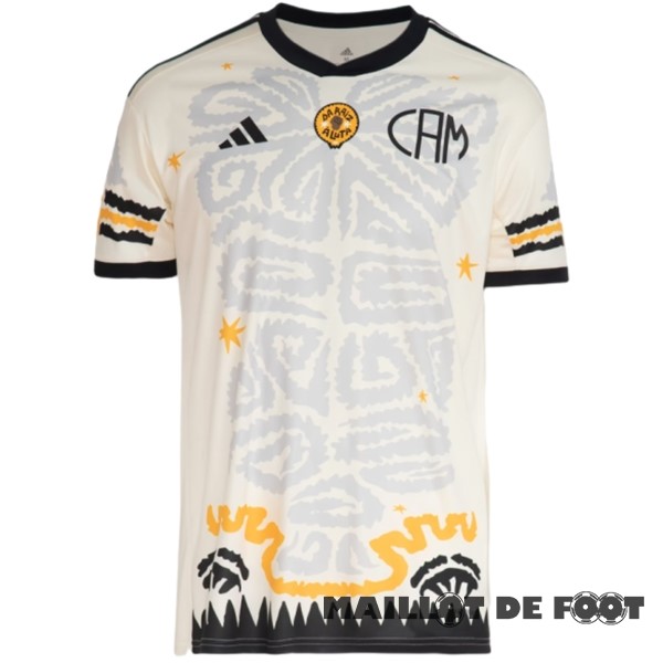 Foot Maillot Pas Cher Thailande Spécial Maillot Atlético Mineiro 2023 2024 Jaune