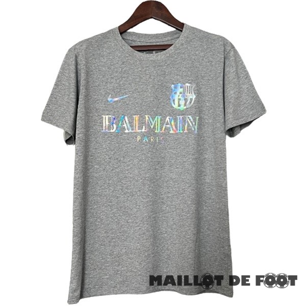 Foot Maillot Pas Cher Thailande Spécial Maillot Barcelona 2024 2025 Gris